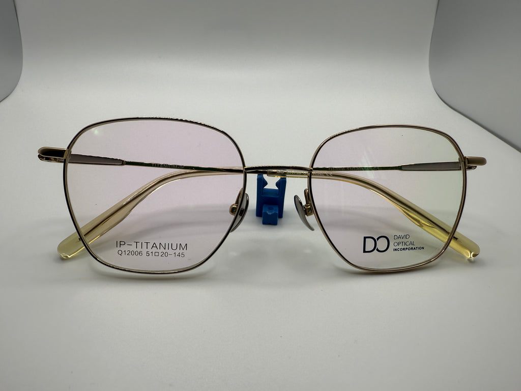 Q12006 Unisex style; Classic pure Titanium