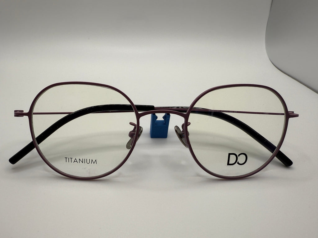NOT24101（23807) Unisex; B titanium front and temple with acetate tips