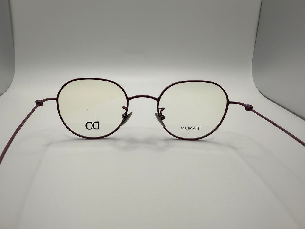 NOT24101（23807) Unisex; B titanium front and temple with acetate tips