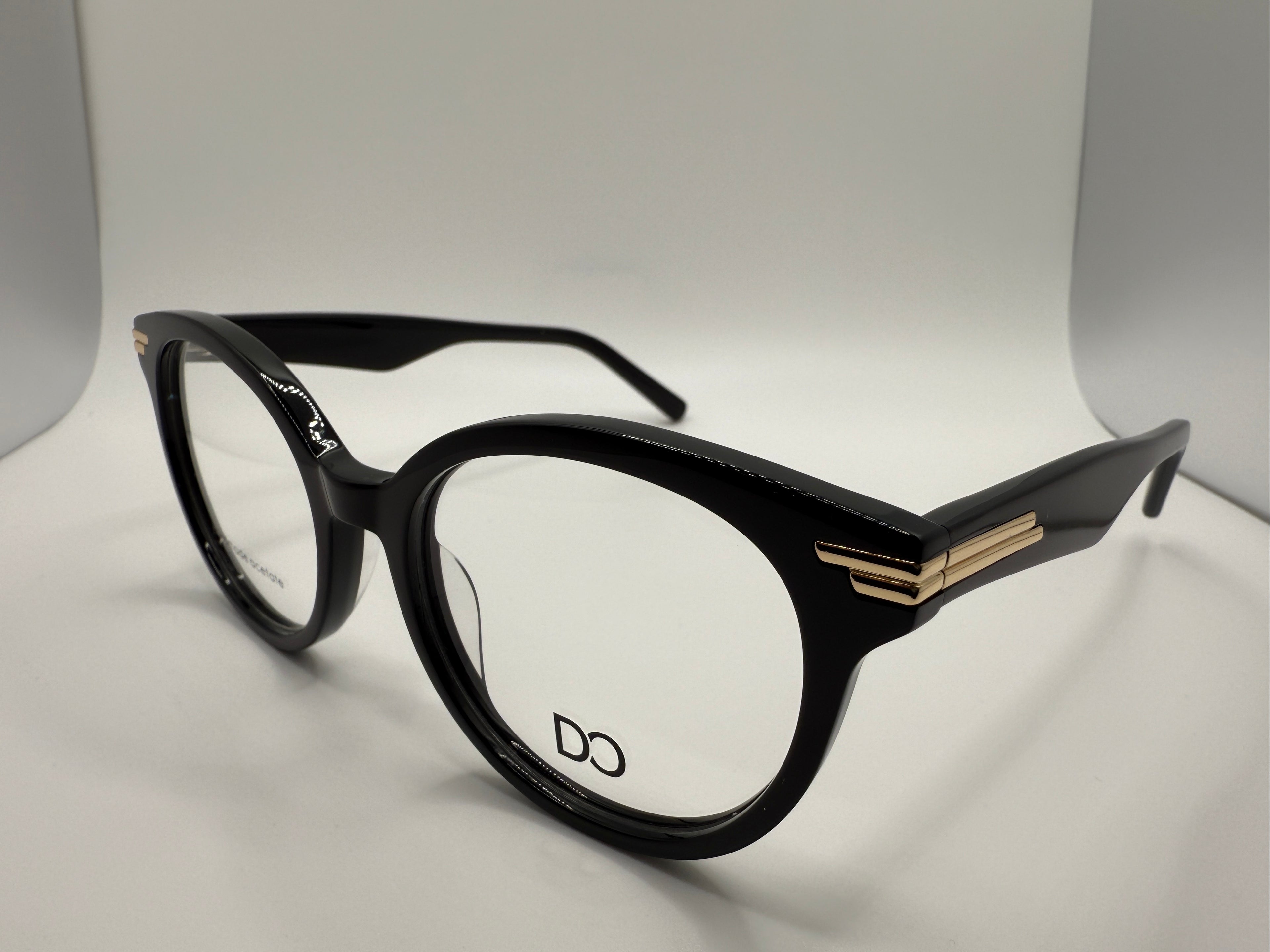 NOA25157(MB1634) Lady style Acetate frame with metal decoration