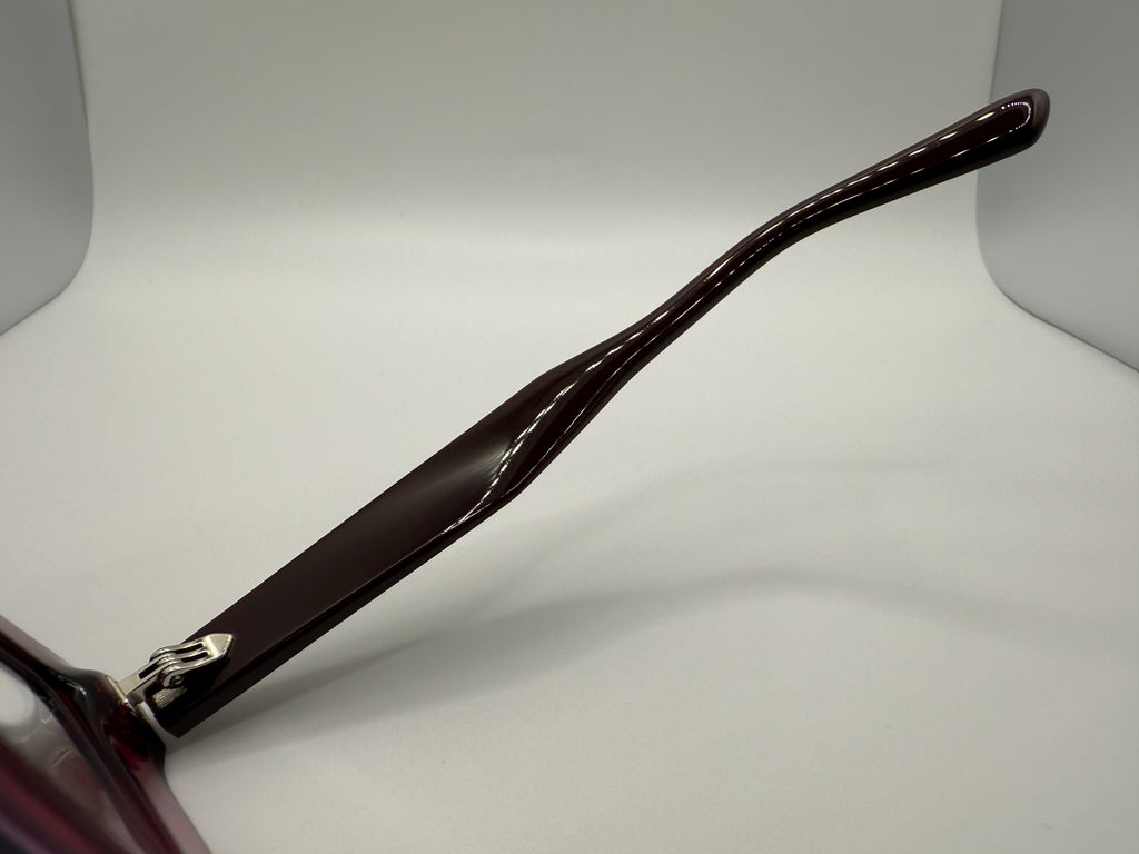 YHX8128 Lady style Acetate frame with curve effect at the front