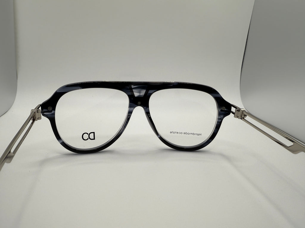 NSA25087(MB1594) Men style Acetate frame with metal temples and acetate tips
