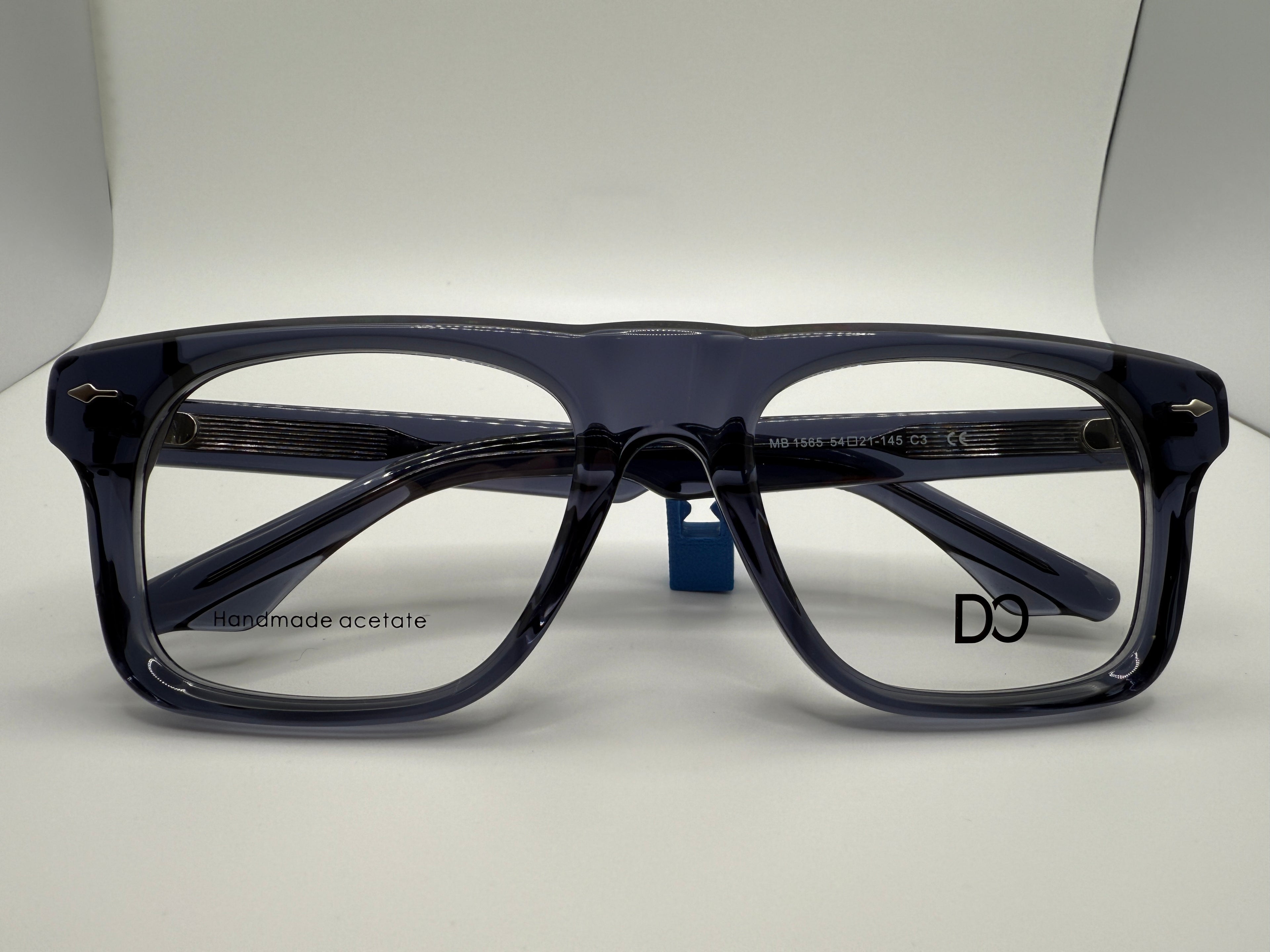 NOA25081(MB1565) Men style Acetate frame with metal temples