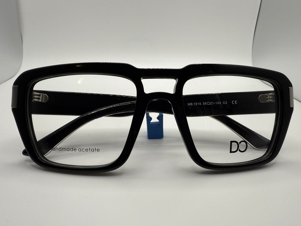 NOA25074(MB1615) Men style Acetate frame with metal temples