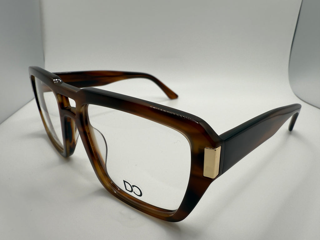 NOA25074(MB1615) Men style Acetate frame with metal temples