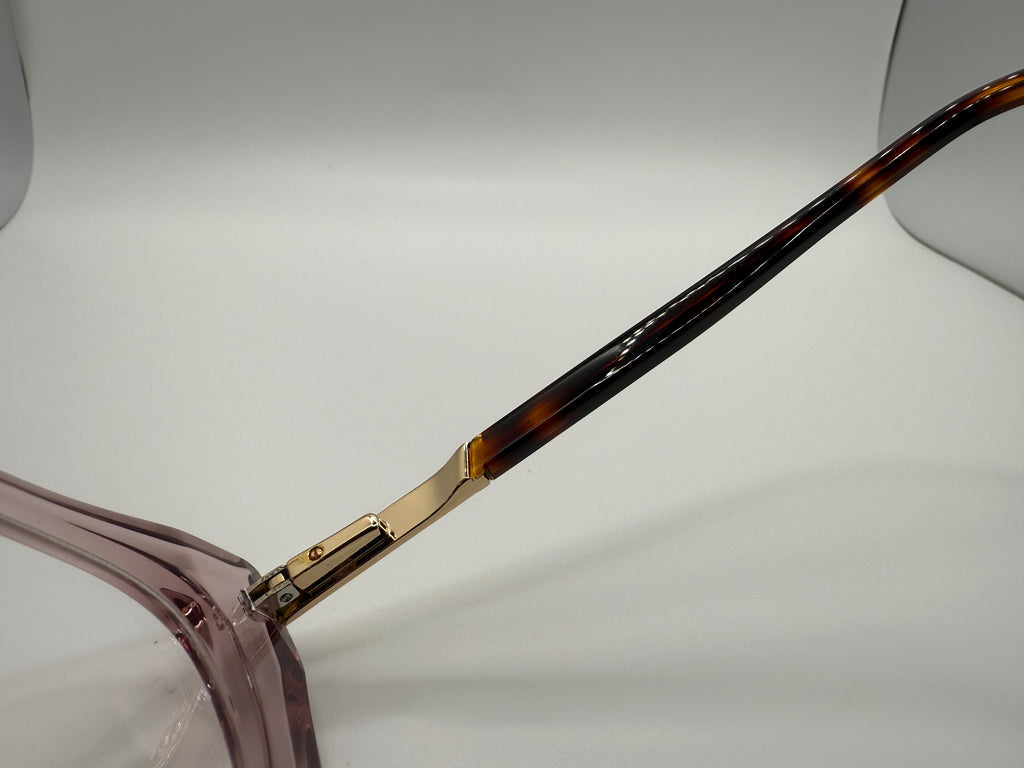 YHA8113 Lady style Acetate frame with metal temples