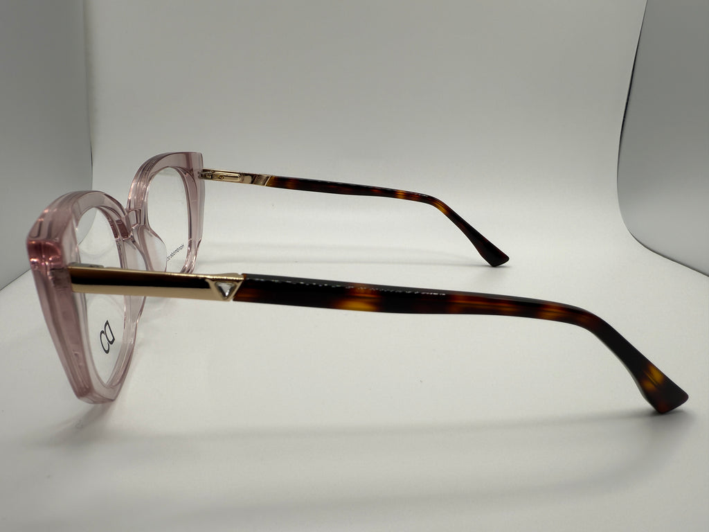 YHA8113 Lady style Acetate frame with metal temples