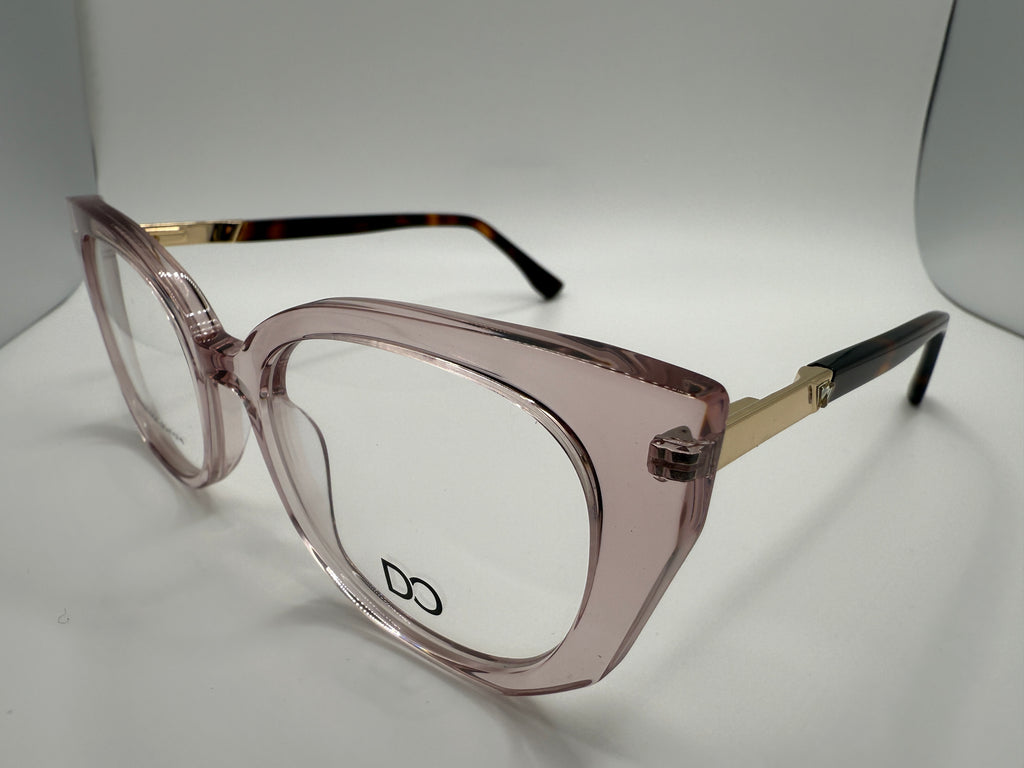 YHA8113 Lady style Acetate frame with metal temples