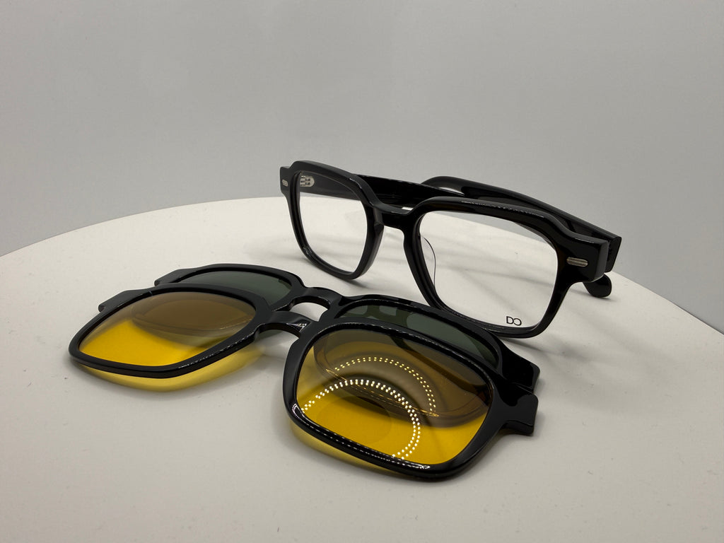 MB1653 Lady style Acetate frame with clippers